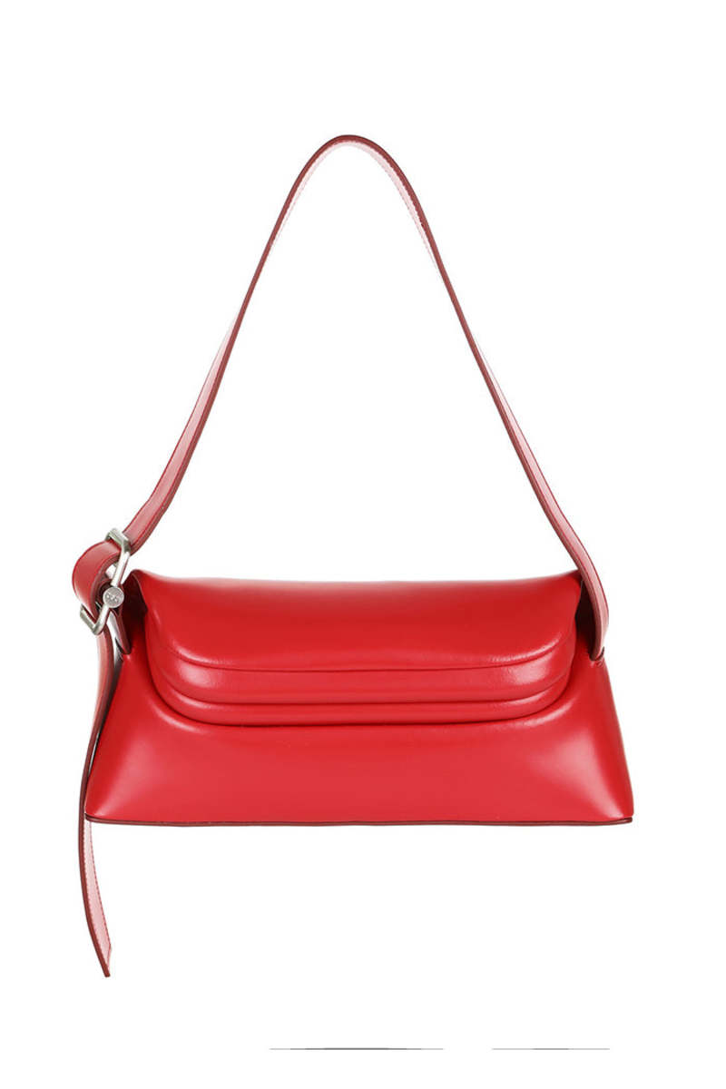 [OSOI] FOLDER BROT BAG ☆送料込☆ Osoi Folder brot bag smooth cherry red leather | Pipe and