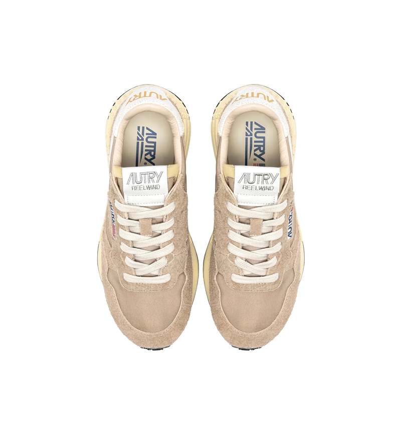 Autry Reelwind Low Sneakers - Pepper/White Autry Reelwind Low Sneakers - Pepper/White