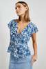 Rails Carmine Top - Chambray Floral - Thumbnail 1