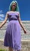 Birds of North America Thornbill Dress - Lilac - Thumbnail 1