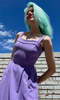 Birds of North America Thornbill Dress - Lilac - Thumbnail 6