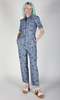 Birds of North America Twillick Jumpsuit - Nautical Chambray - Thumbnail 1
