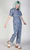 Birds of North America Twillick Jumpsuit - Nautical Chambray - Thumbnail 4