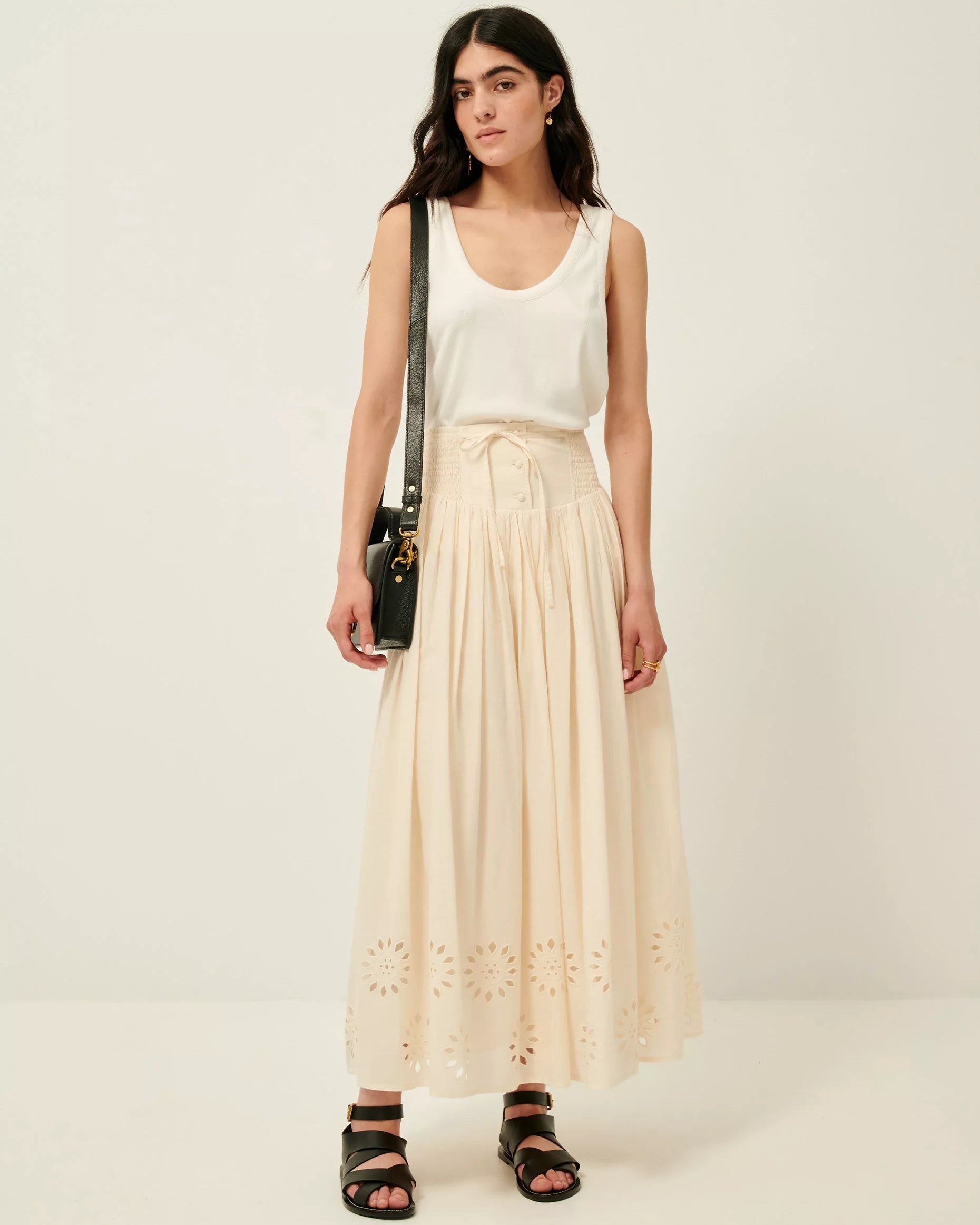 Sessun Halong Soleia Skirt Fleur De Sel Garmentory