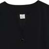 amis (Finland) Gabardine Weave Monastic Jacket Onyx : M - Thumbnail 3