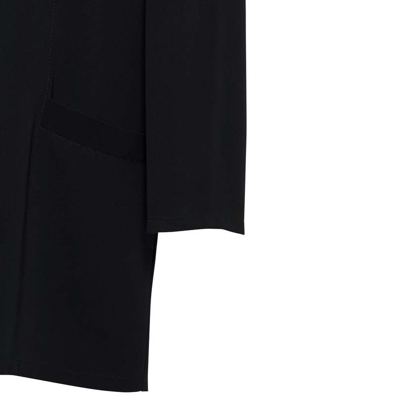 amis (Finland) Gabardine Weave Monastic Jacket Onyx : M