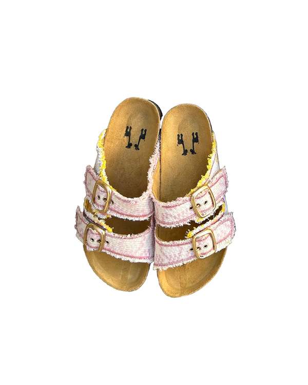 Sandales Femme Geox Leuca - Cuir Velours, Fermeture Scratch, Confortables, Taille EU 39