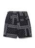 Flagstuff Bandana Patchwork Shorts - Black - Thumbnail 2