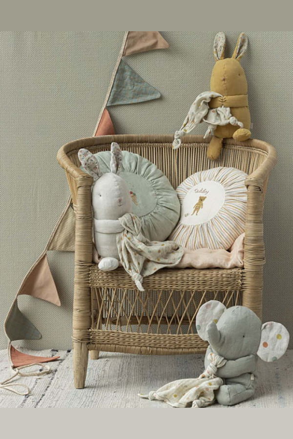 Kids Maileg Toys Large Lullaby Friends Bunny Soft Toy - Nature