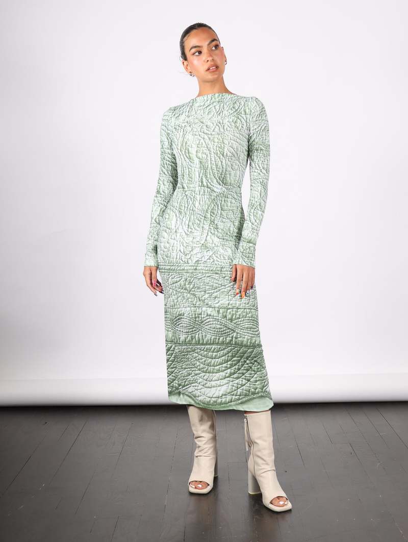 Maison Margiela Midi Dress - Iguana Maison Margiela Midi Dress - Iguana