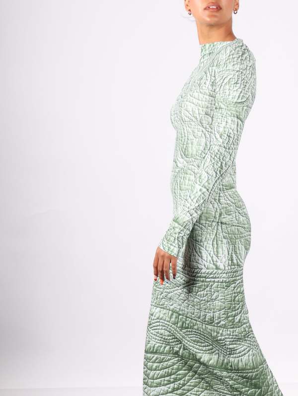 Maison Margiela Midi Dress - Iguana Maison Margiela Midi Dress - Iguana