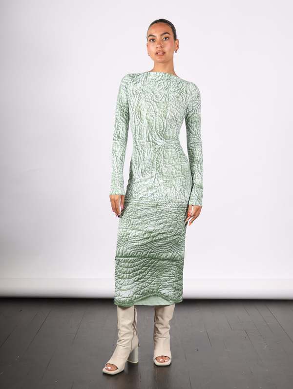 Maison Margiela Midi Dress - Iguana Maison Margiela Midi Dress - Iguana