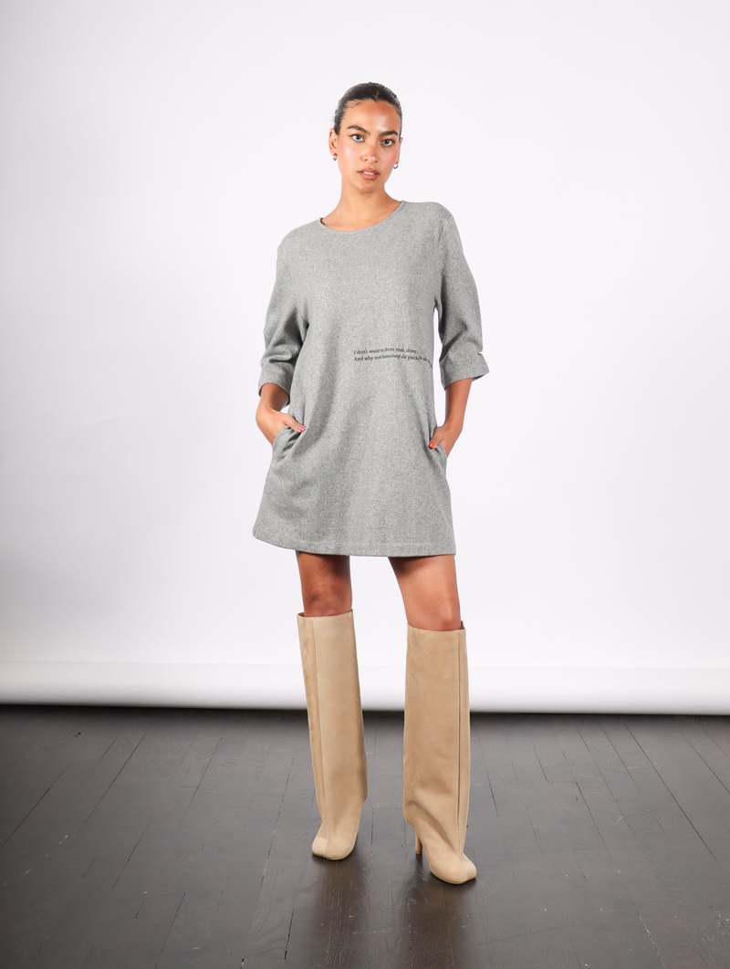 ワンピース Mm6 Maison Margiela Mini Abito MM6 Maison Margiela Mini Dress in Sand | WE ARE ICONIC