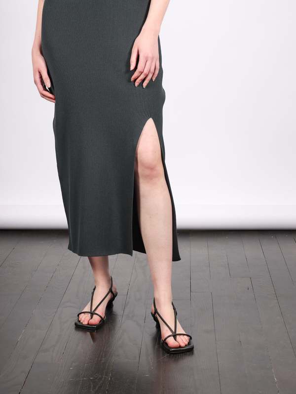 CFCL Portrait Strapless Dress - Shadow Gray | Garmentory