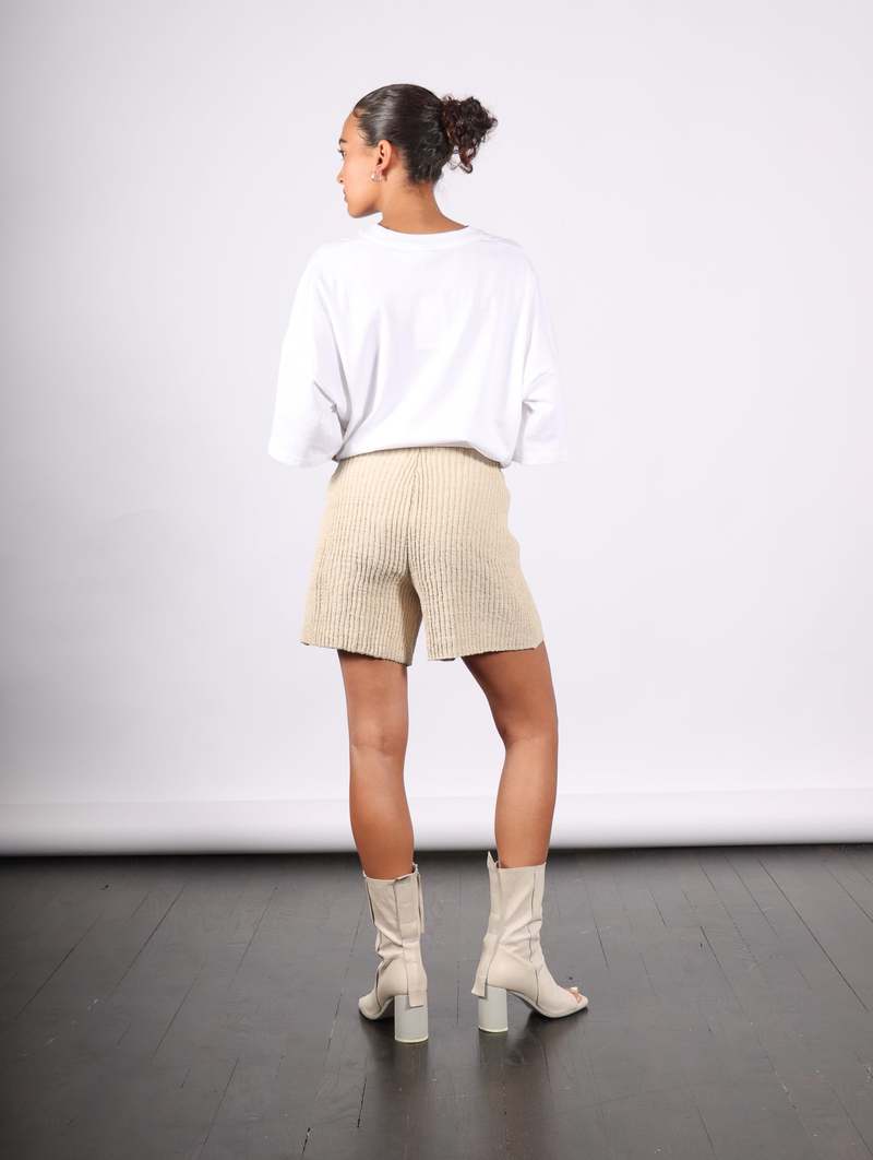 ELLS Knitwear V Short - Sand ELLS Knitwear V Short - Sand
