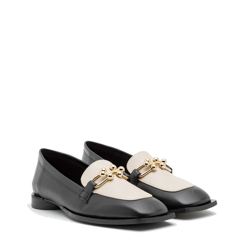 ローファー・オックスフォード ALOHAS Woman Loafers Black S100562 01 Marietta Black Patent Leather Loafers | ALOHAS