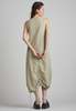 NKC Long Parachute Dress - Khaki - Thumbnail 4
