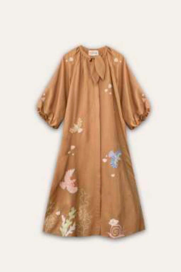 Helmstedt Momo Dress - Brown