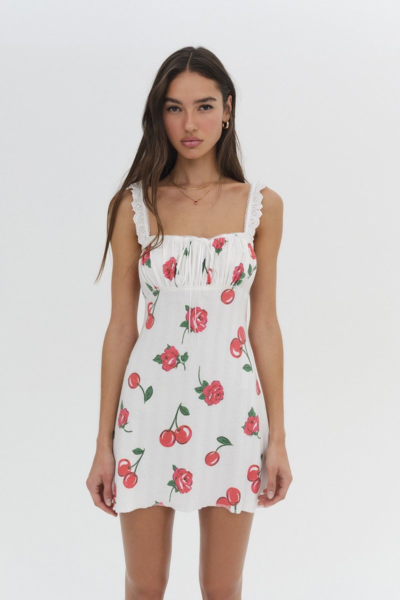 For Love Lemons Wilma Mini Dress Red