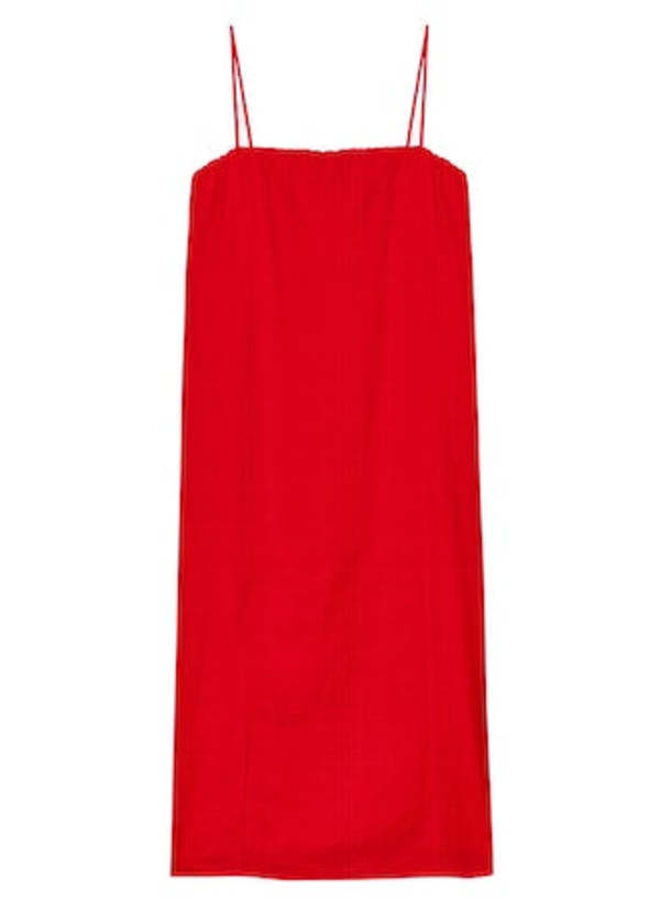 Donni. THE LINEN SPAGHETTI DRESS