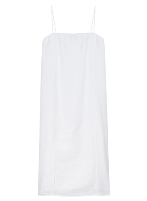 Donni. THE LINEN SPAGHETTI DRESS