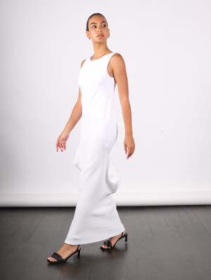 Issey Miyake Emerge Dress - White | Garmentory