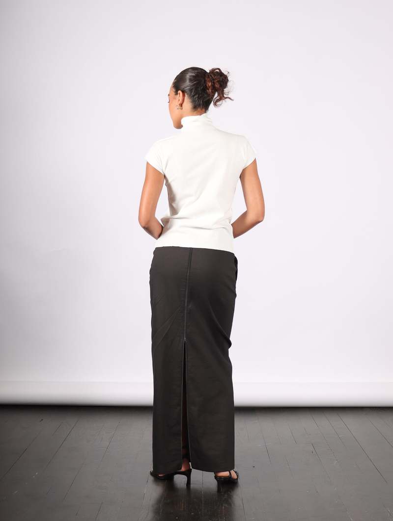 Issey Miyake Membrane Skirt - Black