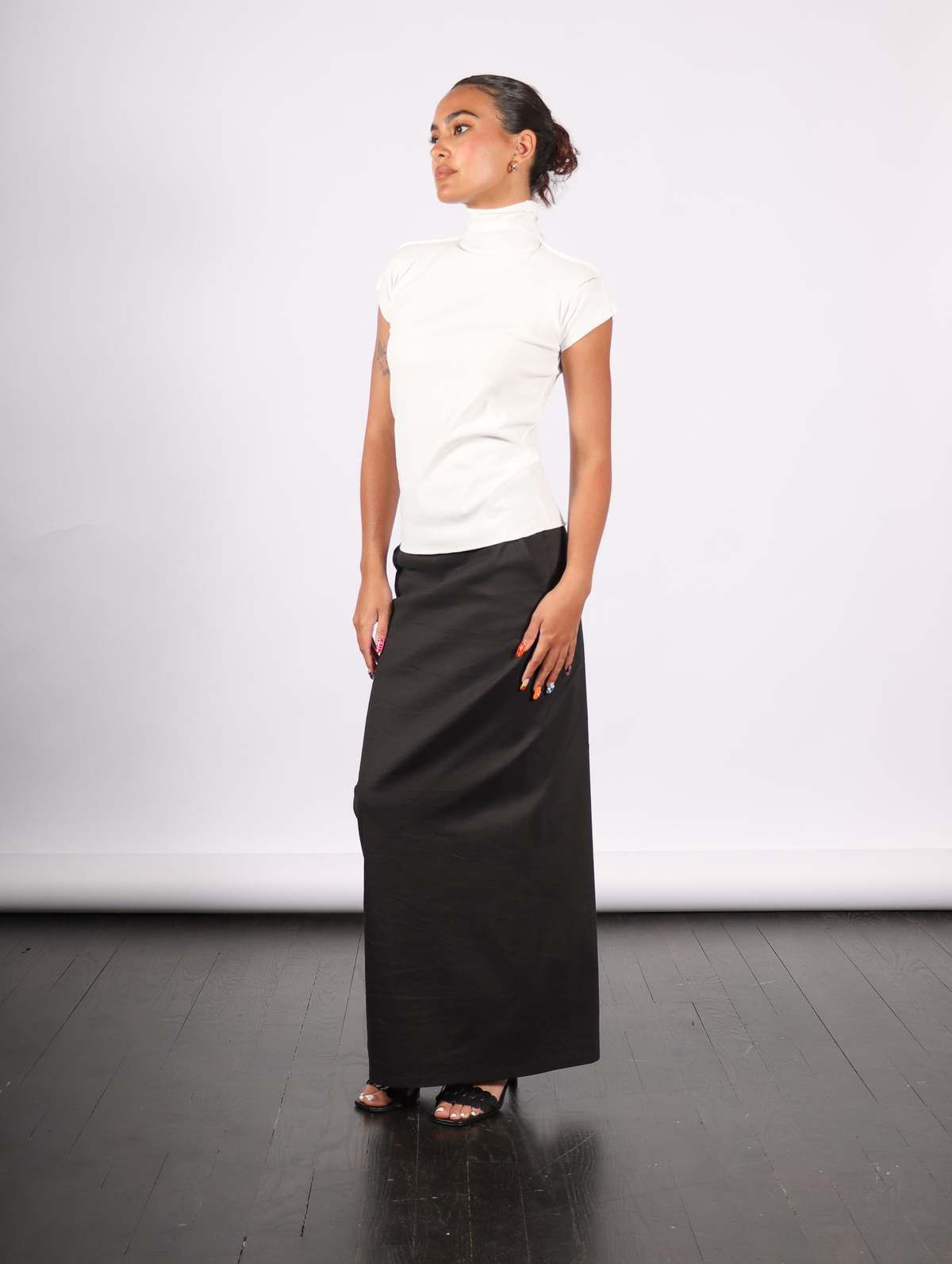 Issey Miyake Membrane Skirt - Black - Image 4 of 6