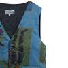 safari Satin Weave Waistcoat - Kyanite - Thumbnail 2