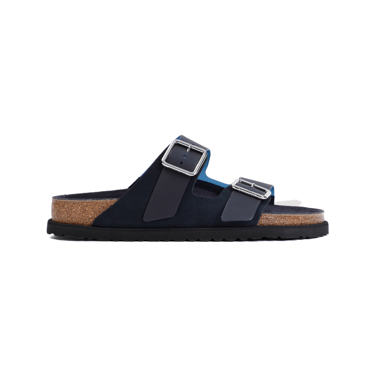 サンダル BIRKENSTOCK Birkenstock 1744 Arizona Leather Sandals Birkenstock 1744 Arizona Sandals - DARK NAVY | Garmentory