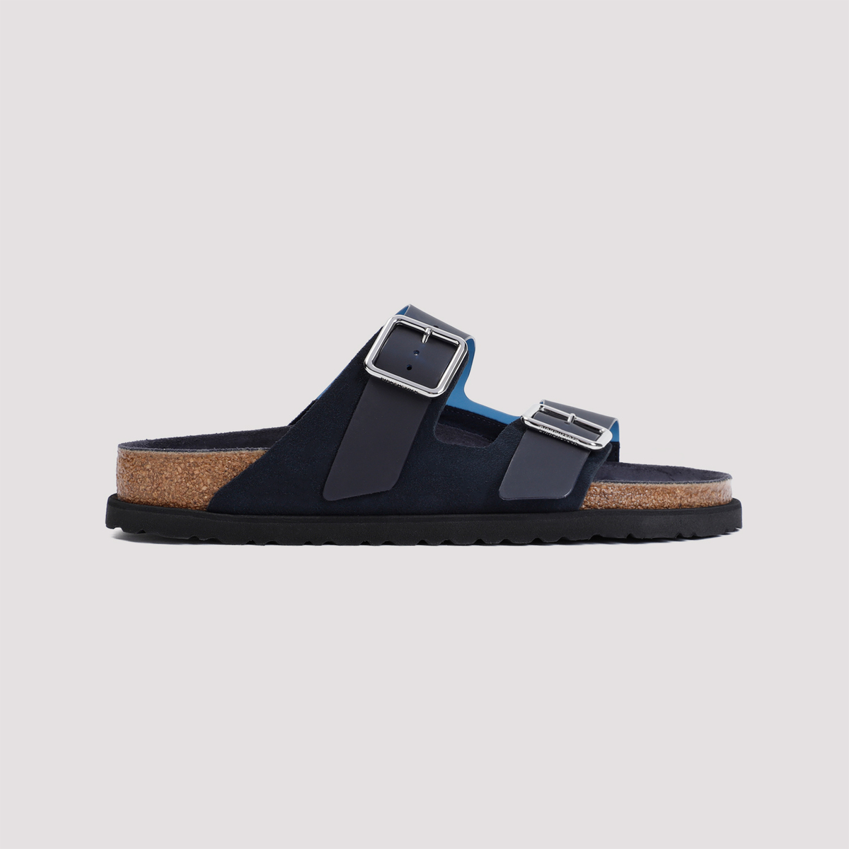 サンダル BIRKENSTOCK Birkenstock 1744 Arizona Leather Sandals Birkenstock 1744 Arizona Sandals - DARK NAVY | Garmentory