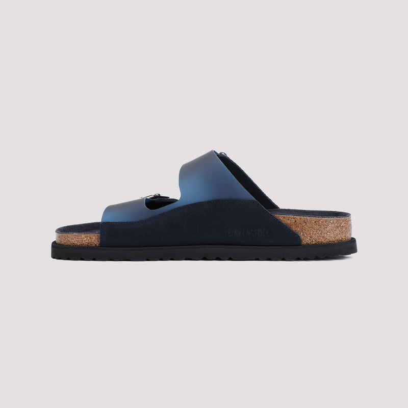 サンダル BIRKENSTOCK Birkenstock 1744 Arizona Leather Sandals Birkenstock 1744 Arizona Sandals - DARK NAVY | Garmentory