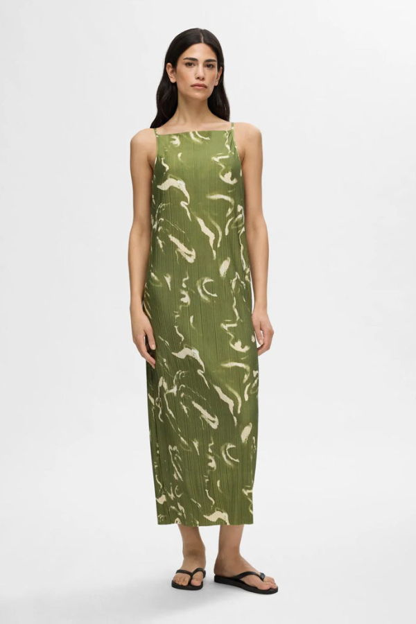 Selected Femme Rya Ellie Dress - Olivine