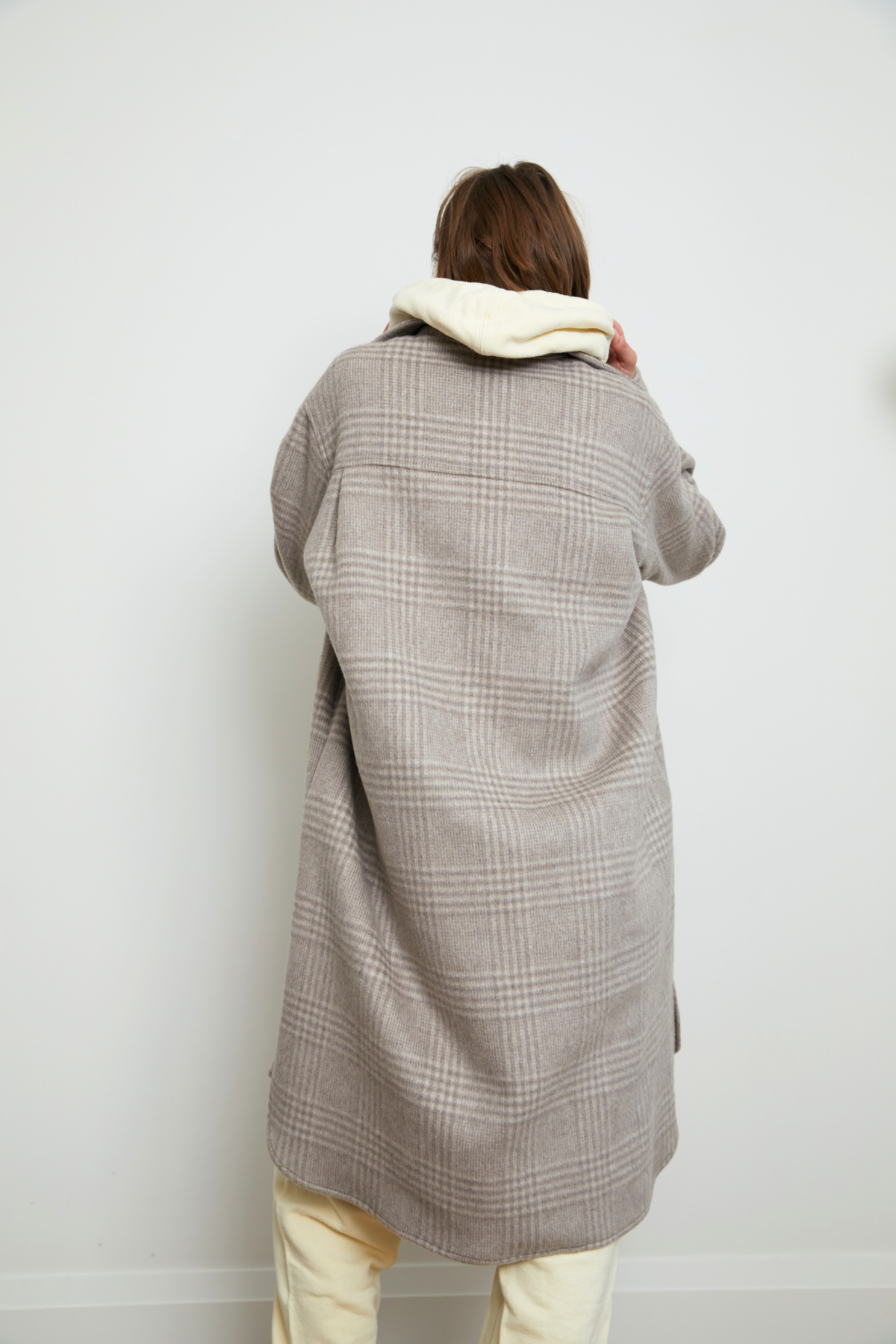 Oversized Reversible Cottage Coat
