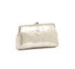 Il Bisonte Manuela Classic Clutch - Platinum - Thumbnail 2