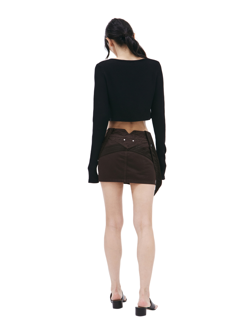 Blumarine Cargo mini skirt - Brown | Garmentory