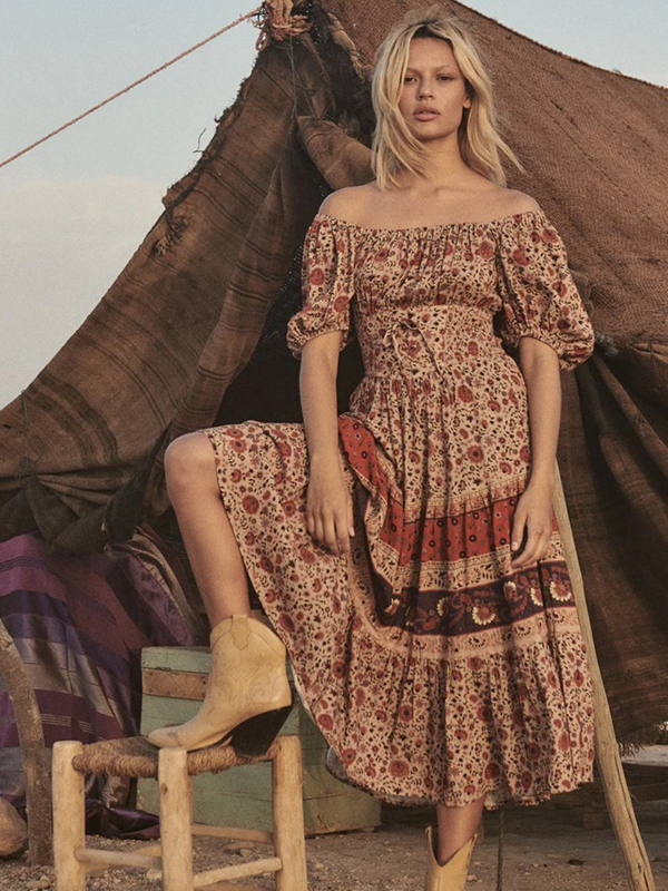 spell lady untamed midi dress & THE GYPSY COLLECTIVE LowStock:41775282847795
