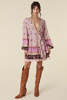 SPELL & THE GYPSY COLLECTIVE Lady Untamed Tunic Dress - Lavender - Thumbnail 4