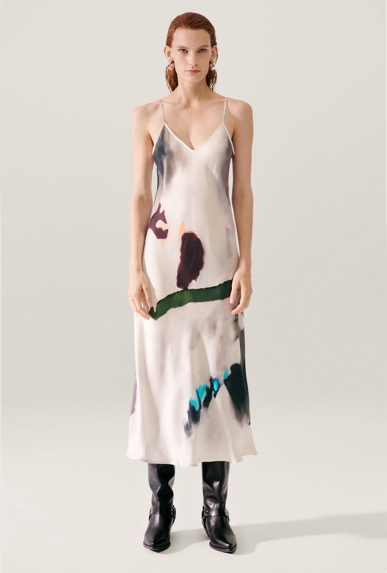 Silk Laundry 90s Slip Dress - Phosphate | Garmentory
