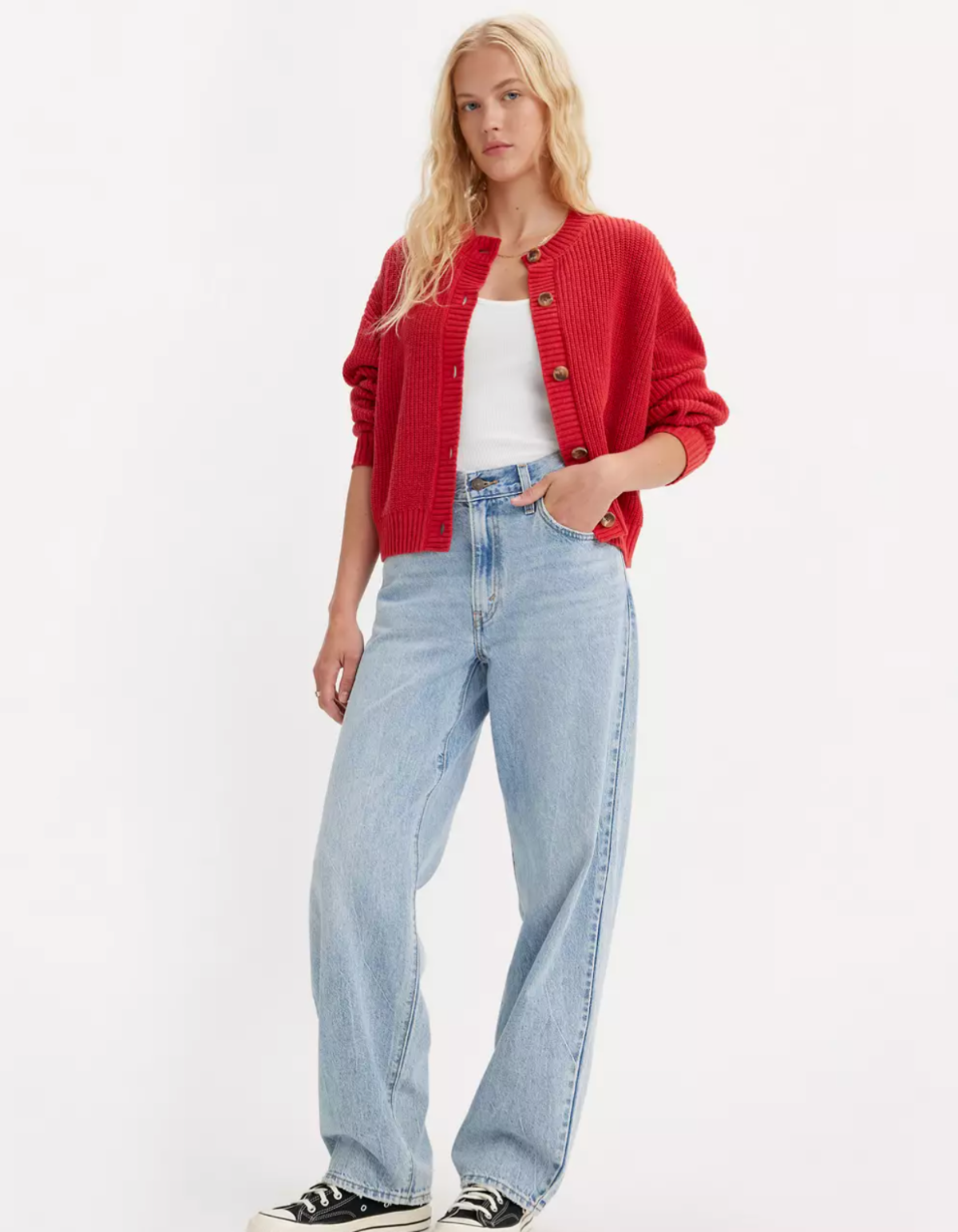 Levi's Baggy Dad Jean - Fan Flare - Image 1 of 5