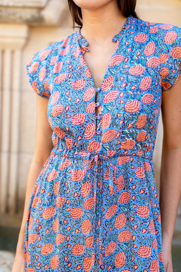 Emerson Fry Frances 3 Frill Dress - Chateau Flower