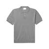 Handvaerk Knit Polo Shirt - Chalk - Thumbnail 1