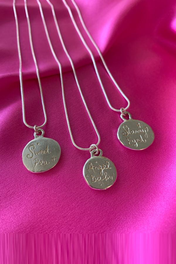 LILOU Gems Medallion Pendant Necklace