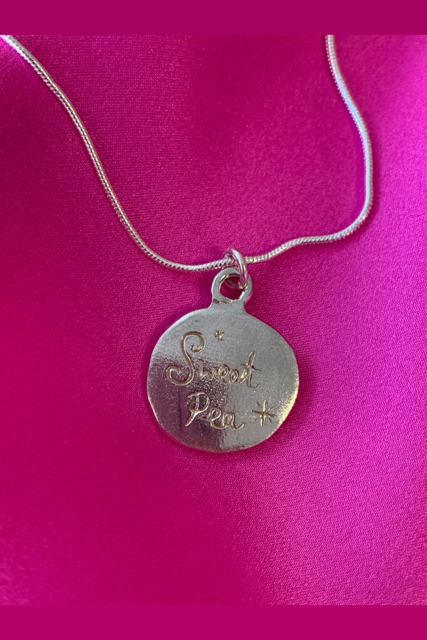 LILOU Gems Medallion Pendant Necklace