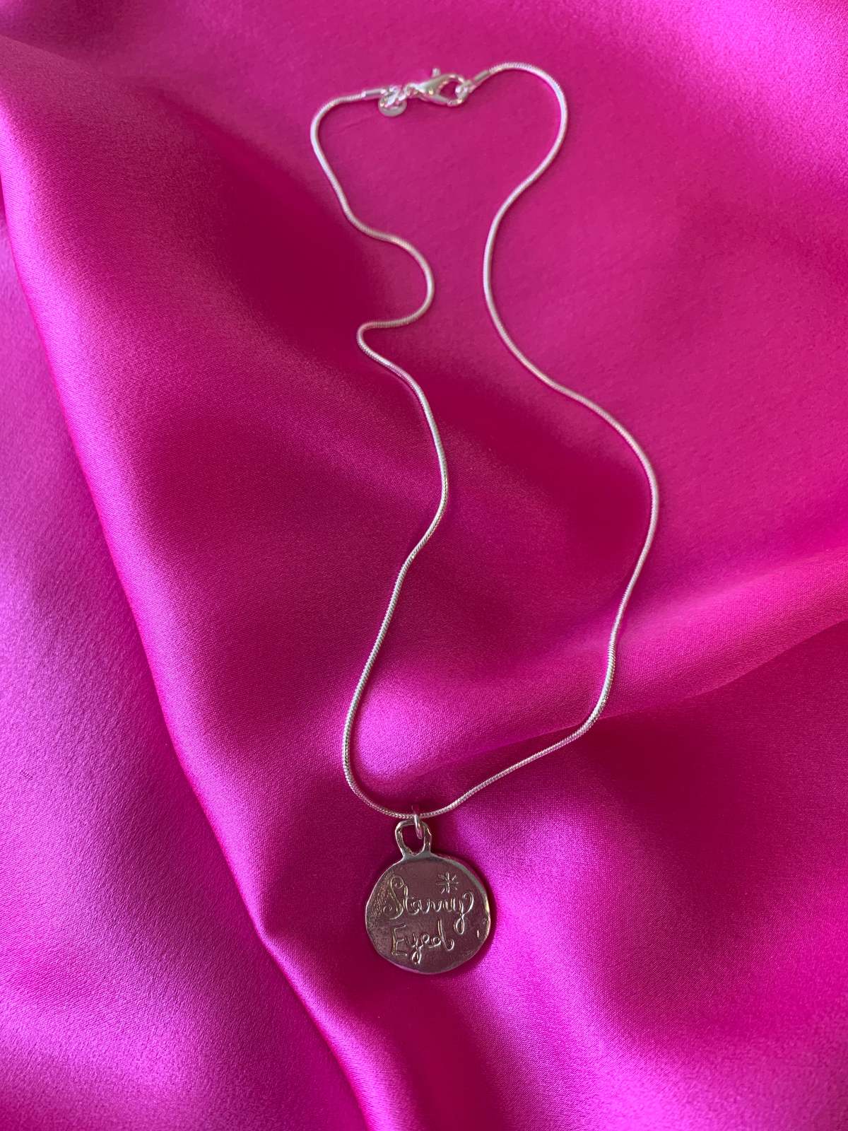 LILOU Gems Medallion Pendant Necklace - Image 5 of 9