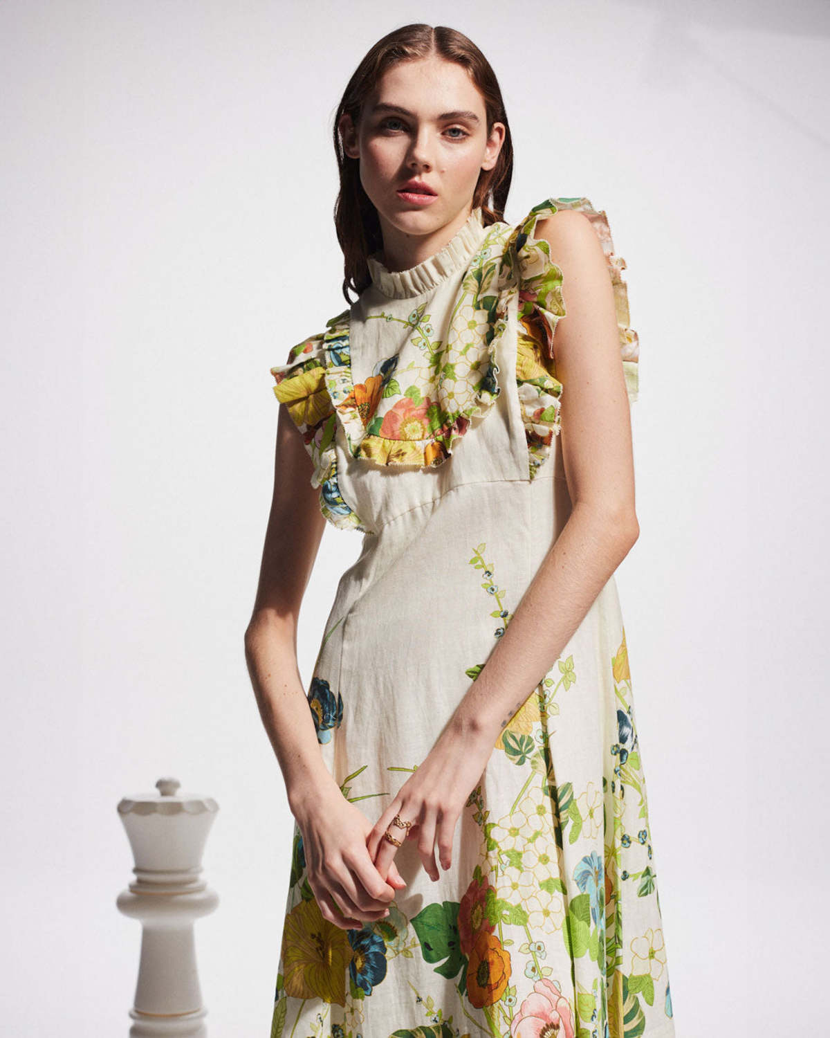 ALMAIS Constance Midi Dress