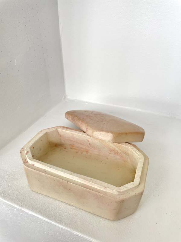 VINTAGE Ri-Ri-Ku  MARBLE BOX