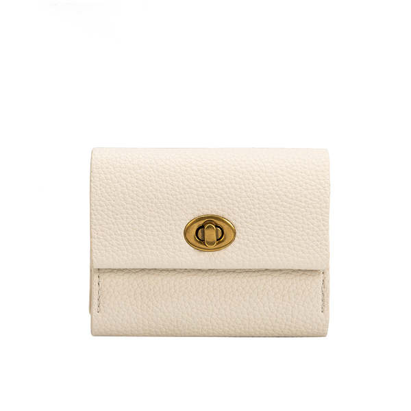 Melie Bianco Rita Small Vegan Card Case Wallet - Ivory