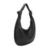 Melie Bianco Stella XL Recycled Vegan Shoulder Bag - Black - Thumbnail 2
