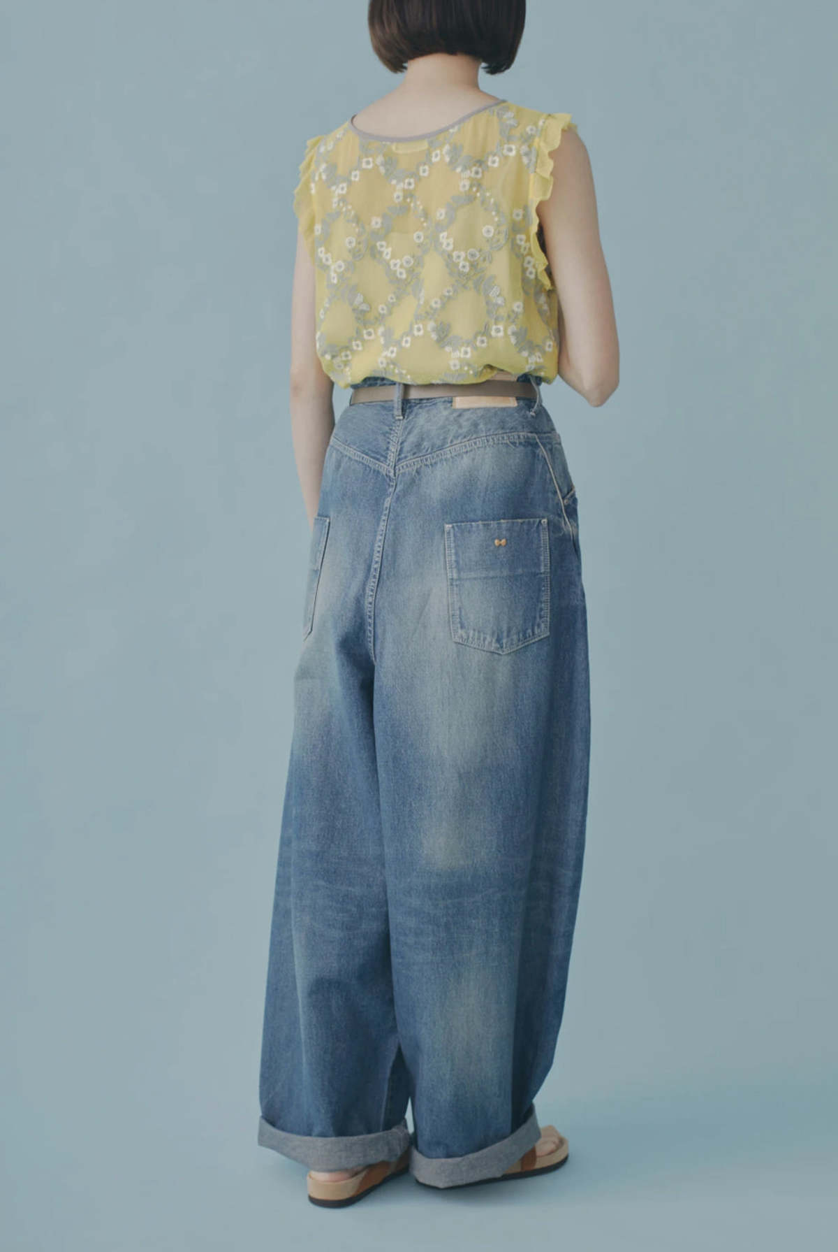 MINA PERHONEN Every Day Jeans - Blue | Garmentory